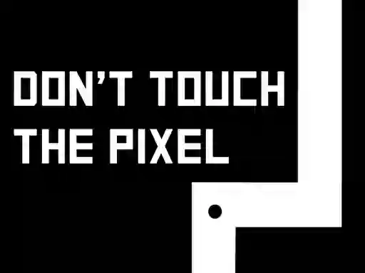 Lojë Don't touch the pixel në internet