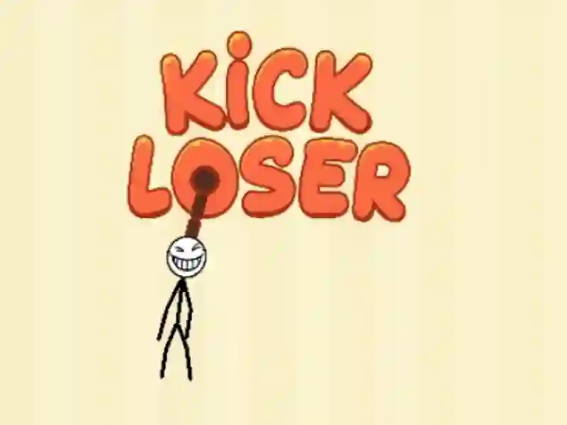 Lojë Kick Loser në internet