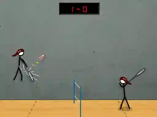 Lojë Stick Figure Badminton 2 në internet