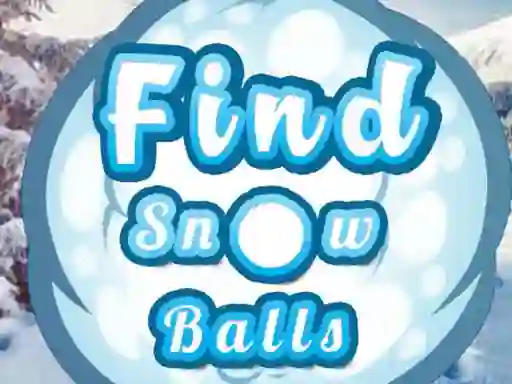 Lojë Find Snow Balls në internet