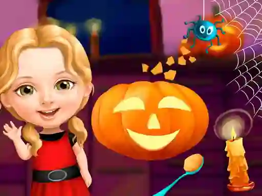 Lojë Sweet Baby Girl Halloween Fun në internet