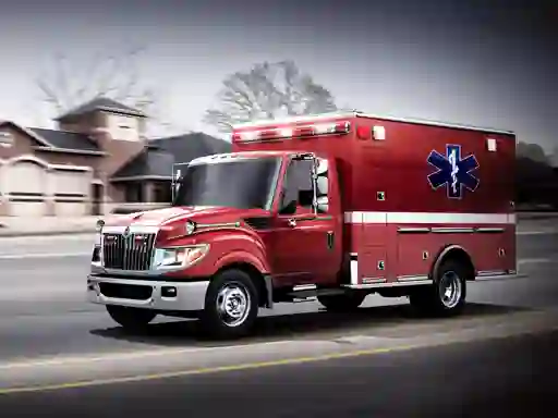 Lojë Ambulance Slide në internet