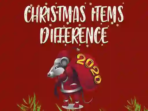 Lojë Christmas Items Differences në internet