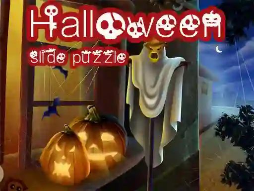 Lojë Halloween Slide Puzzle në internet