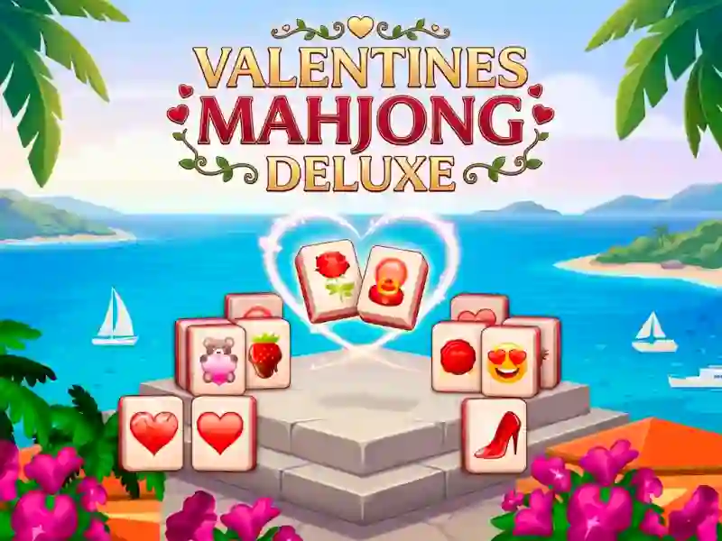 Lojë Valentines Mahjong Deluxe në internet