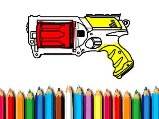 Lojë Back To School: Nerf Coloring Book në internet