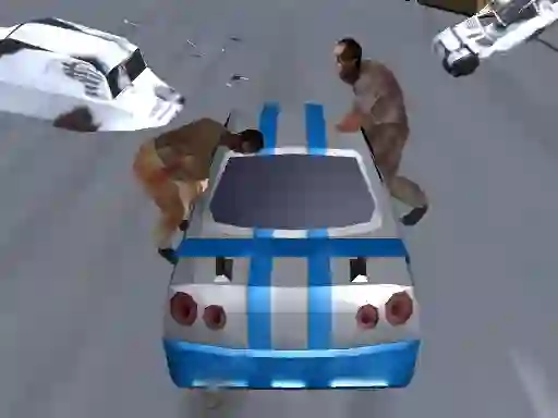 Lojë Car vs Zombies në internet