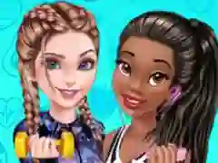 Lojë Princesses Workout Buddies në internet