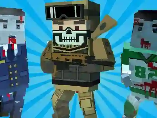 Lojë Blocky Shooting Arena 3D Pixel në internet