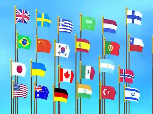 Lojë Flag Puzzle Jam: Collect Flags në internet