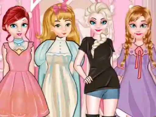 Lojë Princess Paper Doll Style në internet