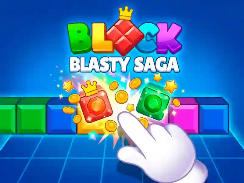 Lojë Block Blasty Saga në internet