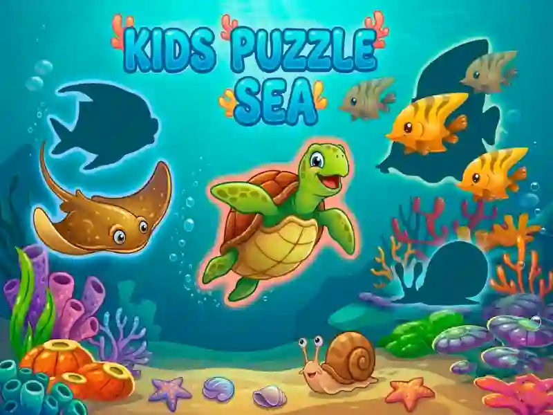 Lojë Kids Puzzle Sea në internet