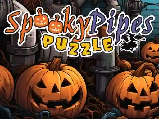 Lojë Spooky Pipes Puzzle në internet