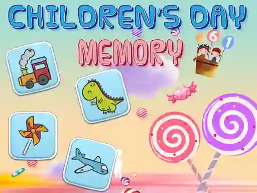 Lojë Children's Day Memory në internet