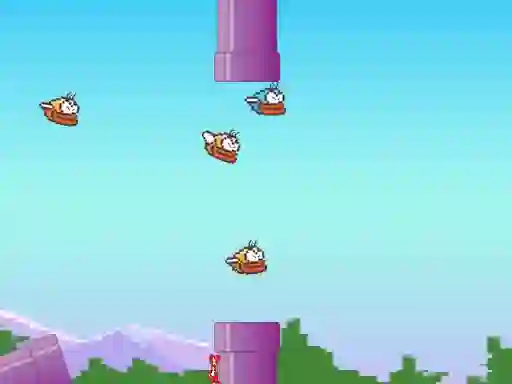 Lojë Flappy Crush në internet
