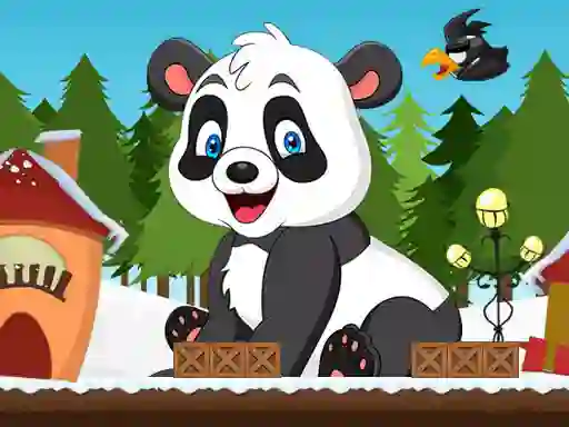 Lojë Christmas Panda Adventure në internet