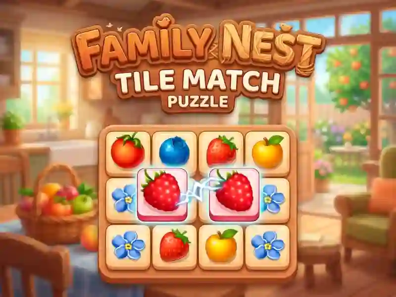 Lojë Family Nest: Tile Match Puzzle në internet