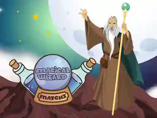Lojë Magical Wizard Match 3 në internet