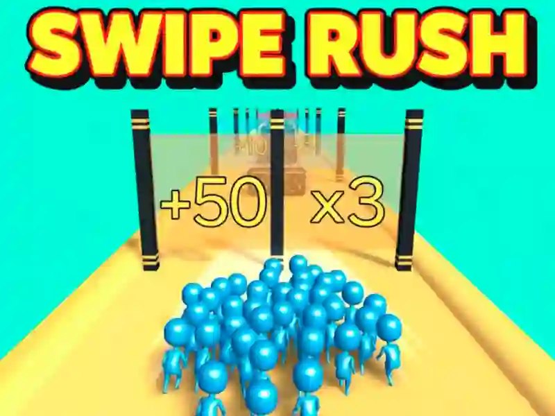 Lojë Swipe Rush në internet
