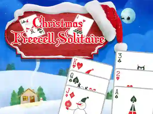 Lojë Freecell Christmas Solitaire në internet