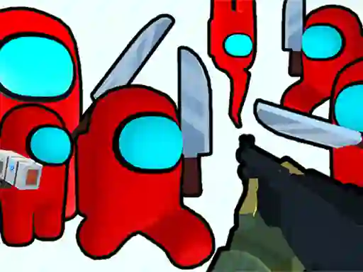 Lojë Among shooter Kill Impostor në internet