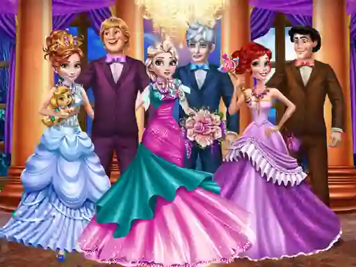 Lojë Princesses Castle Ball në internet