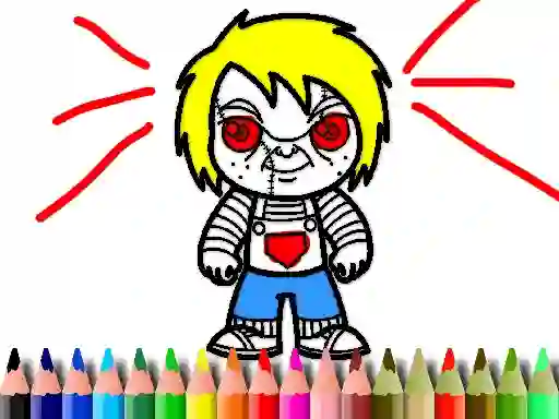 Lojë Scary Boy Coloring Book në internet