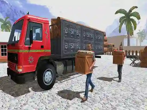 Lojë Asian Offroad Cargo Truck në internet