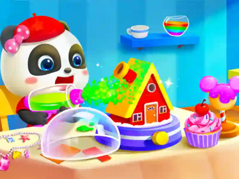 Lojë Baby Panda Kids Crafts DIY në internet