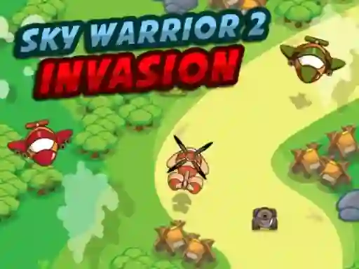 Lojë Sky Warrior 2 Invasion në internet