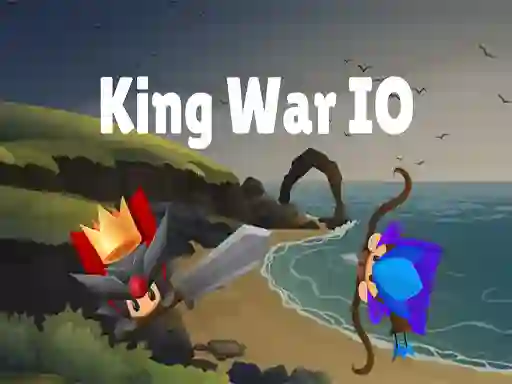 Lojë King War IO në internet