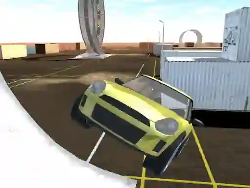 Lojë Stunt Crash Car 4 Fun në internet