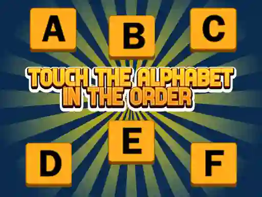 Lojë Touch The Alphabet In The Oder në internet