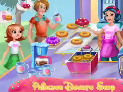 Lojë Princess Donuts Shop në internet