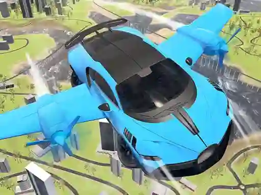 Lojë Real Sports Flying Car 3d në internet