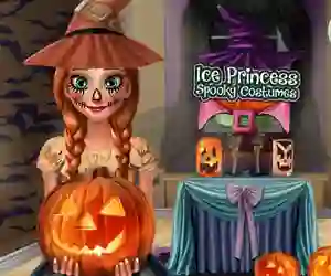 Lojë Ice Princess Spooky Costumes në internet