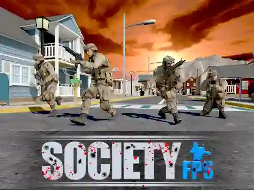 Lojë Society FPS në internet