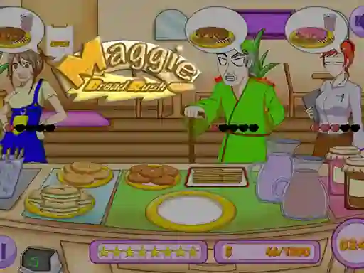 Lojë Maggie Bread Rush në internet