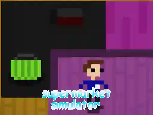 Lojë Supermarket Simulator në internet