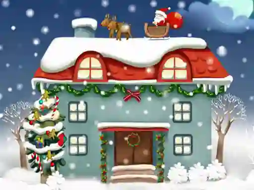 Lojë Christmas Rooms Differences në internet