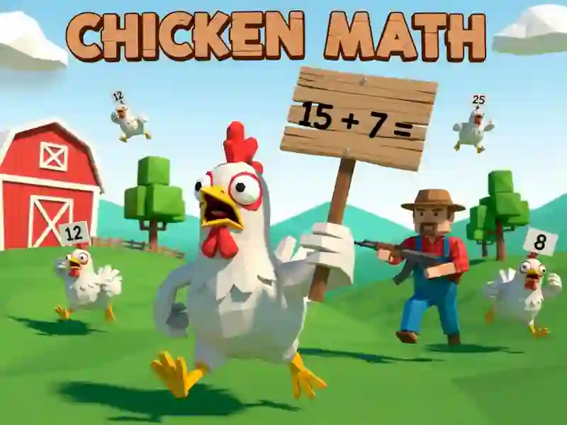 Lojë Chicken Math në internet