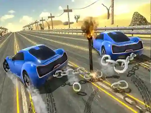 Lojë Chain Car Stunt në internet