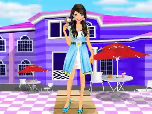 Lojë Summer Vacation Dressup në internet