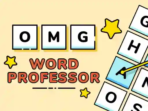 Lojë OMG Word Professor në internet