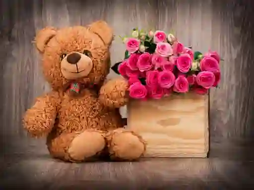 Lojë Cute Teddy Bears Puzzle në internet