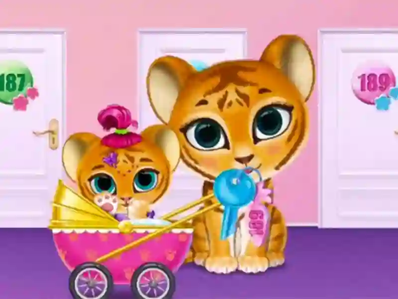 Lojë Kids Pet Hotel në internet