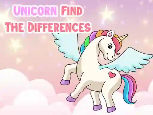 Lojë Unicorn Find The Differences në internet