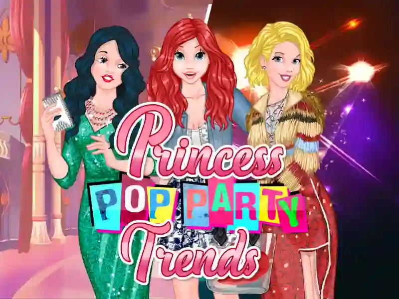 Lojë Princess Pop Party Trends në internet