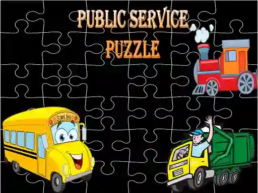 Lojë Public Service Puzzle në internet